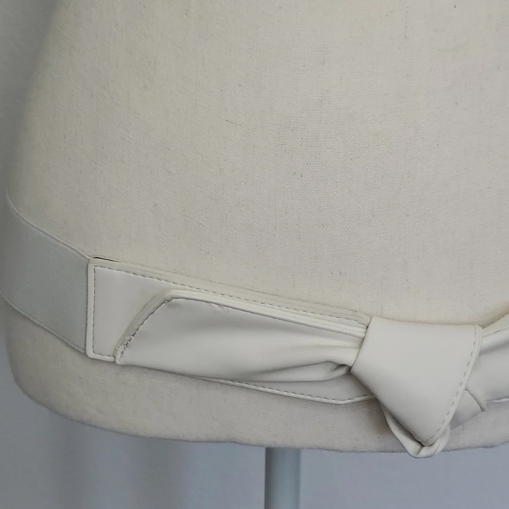 NY&Co White Elastic Belt